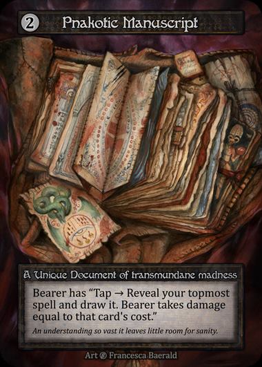 [Artifact] Pnakotic Manuscript [beta-Unique]